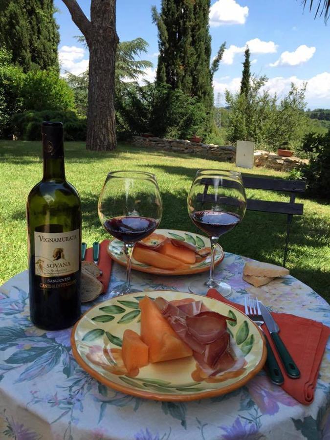 Casale Sant'Elia Bed & Breakfast Capranica Eksteriør bilde